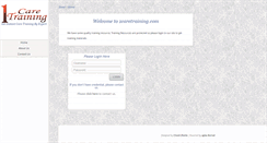 Desktop Screenshot of 1caretraining.com